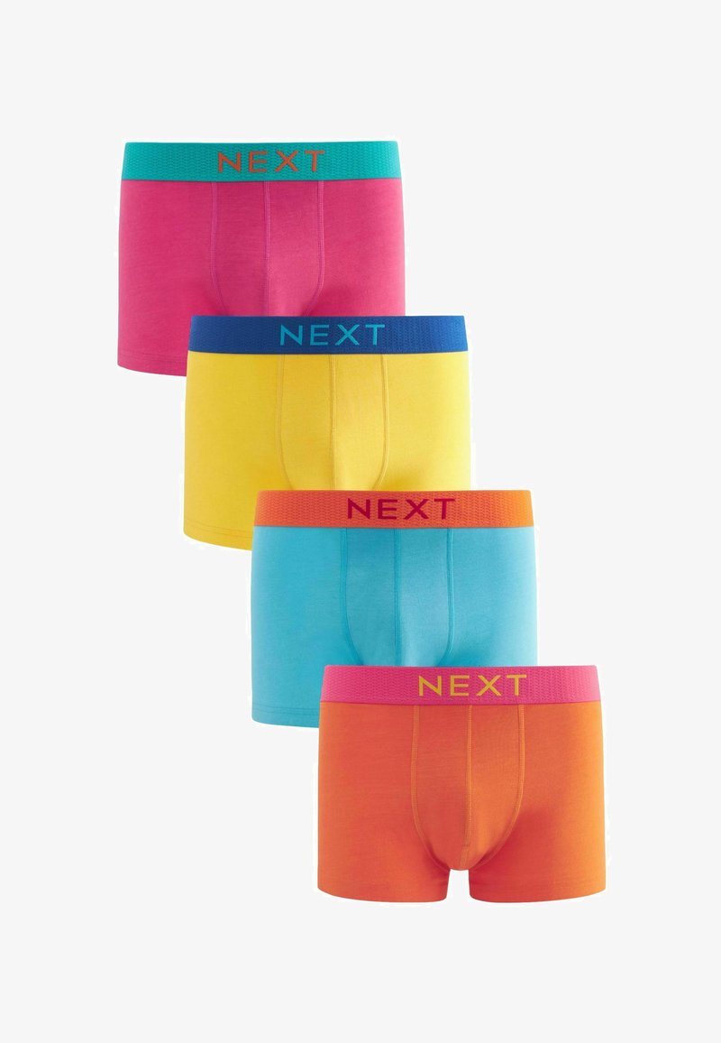 Next WAISTBAND 4 PACK - Úzké boxerky - bright orange blue pink yellow