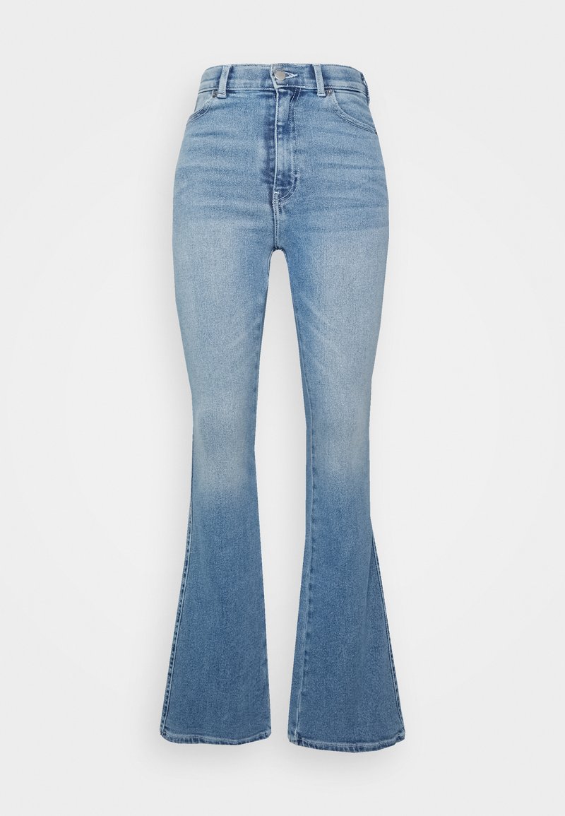 Dr.Denim Tall MOXY - Calças de ganga bootcut - breeze mid worn hem