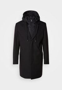 COAT REGULAR FIT DETACHABLE PART  - Abrigo clásico - black