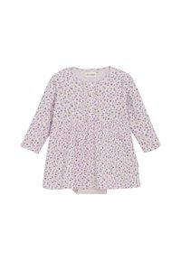 Minymo LONG SLEEVES ALL OVER PRINT  - Jerseykleid - tender touch