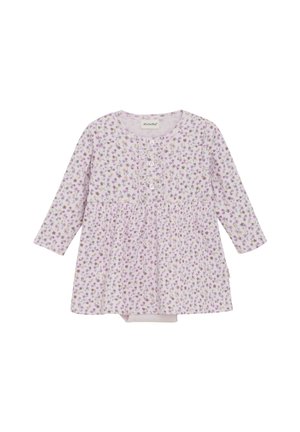 Minymo LONG SLEEVES ALL OVER PRINT  - Jerseykleid - tender touch