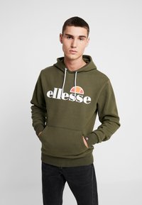 Ellesse GOTTERO - Jersey con capucha - khaki
