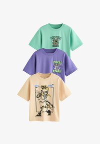 Niet geselecteerd, green blue cartoon