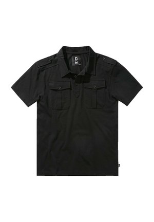 HERREN JON HALFSLEEVE - Polo shirt - black