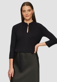 s.Oliver BLACK LABEL MET 3/4-MOUWEN VAN EEN  - Longsleeve - schwarz