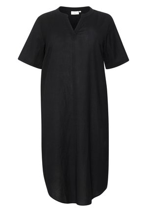 Kaffe Curve KAFTAN - Vestito lungo - black deep