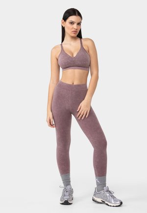 MARBLE SEAMLESS  - Leggings - pink