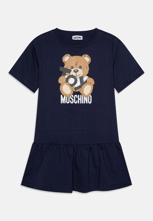 MOSCHINO DRESS - Vestido informal - blu navy