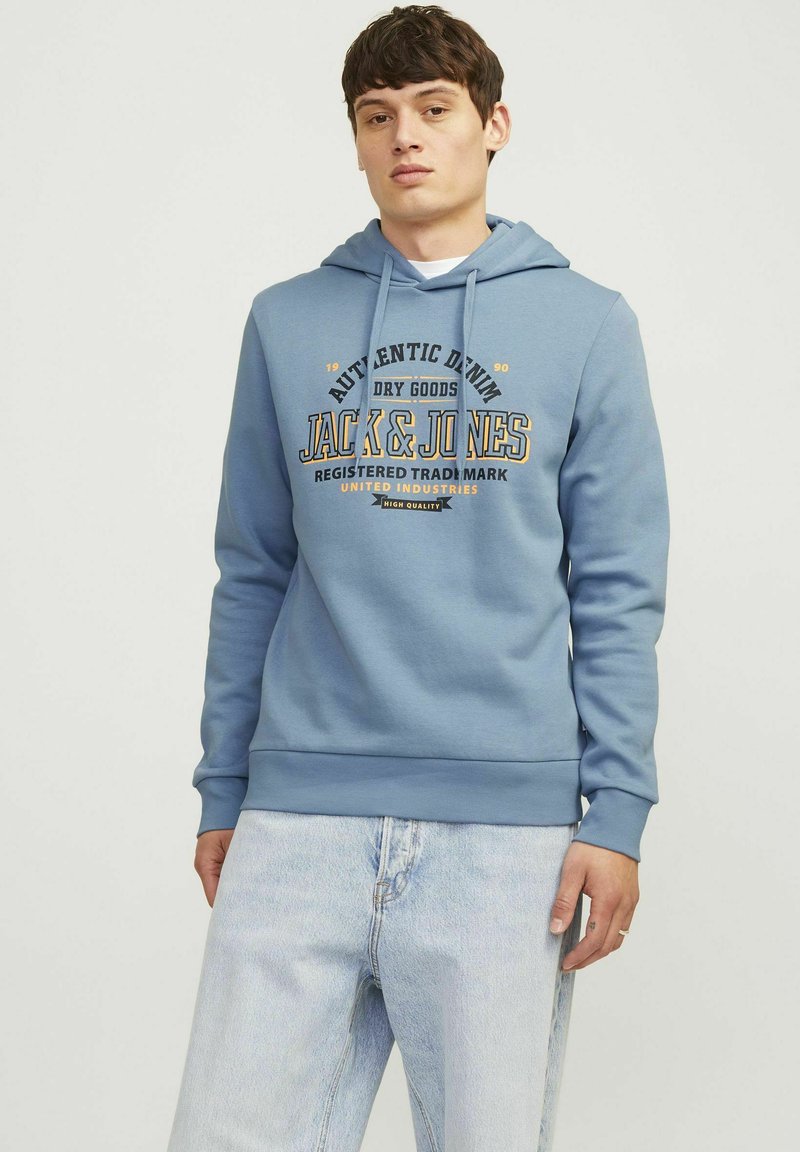 Jack & Jones LOGO - Hættetrøje - mountain spring