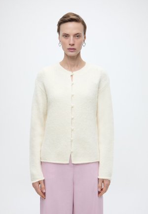 JOSETTE KNIT CARDIGAN - Ζακέτα - 02 off white
