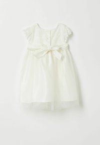 Lipsy FLOWER REGULAR FIT - Koktailové šaty/večierkové šaty - ivory lace