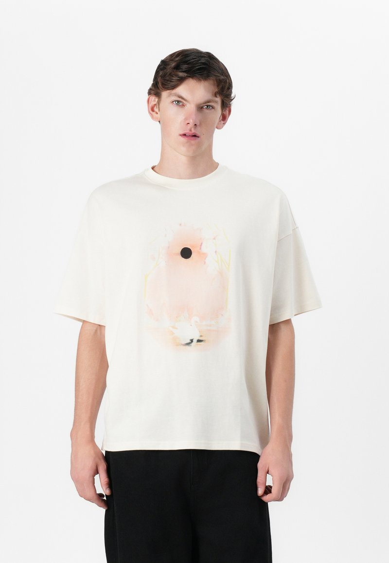 Holzweiler T-shirt print crème