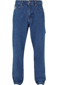 RETRO TAPE WOREAR DENIM - Jeans straight leg - dark indigo