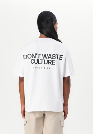 TIRION UNISEX - T-Shirt print - white