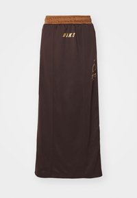 Jupe longue - velvet brown/light british tan