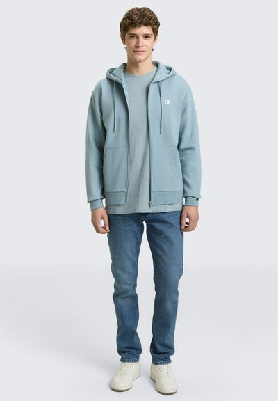 Felpa Con Cappuccio Uomo TOM TAILOR Denim - Strutturata, Morbida, Vestibilità Regular, Cotone Sostenibile