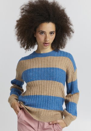 ICHI ICHI IHKAMARA - Strickpullover - french blue