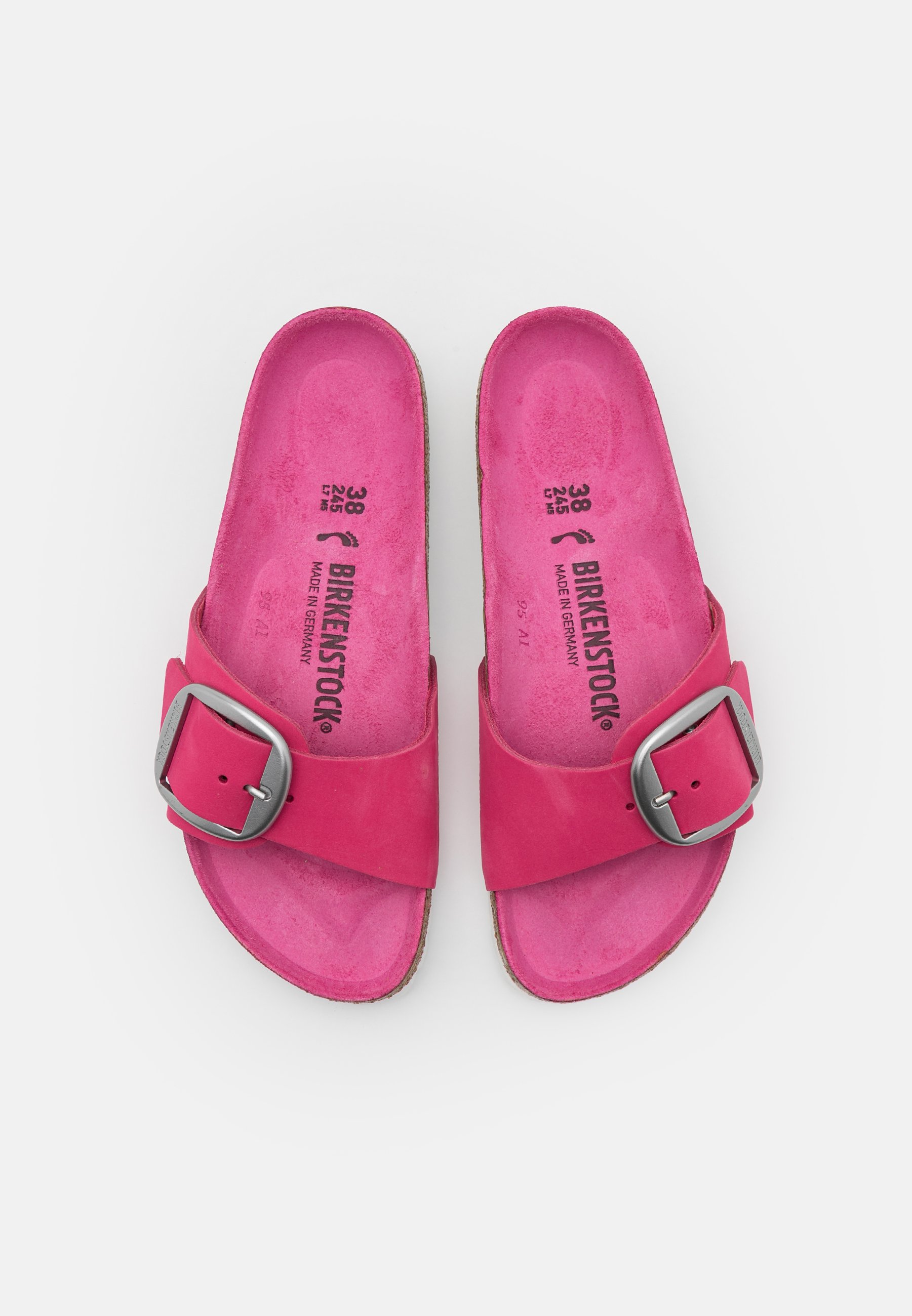 birkenstock madrid big buckle fuchsia tulip