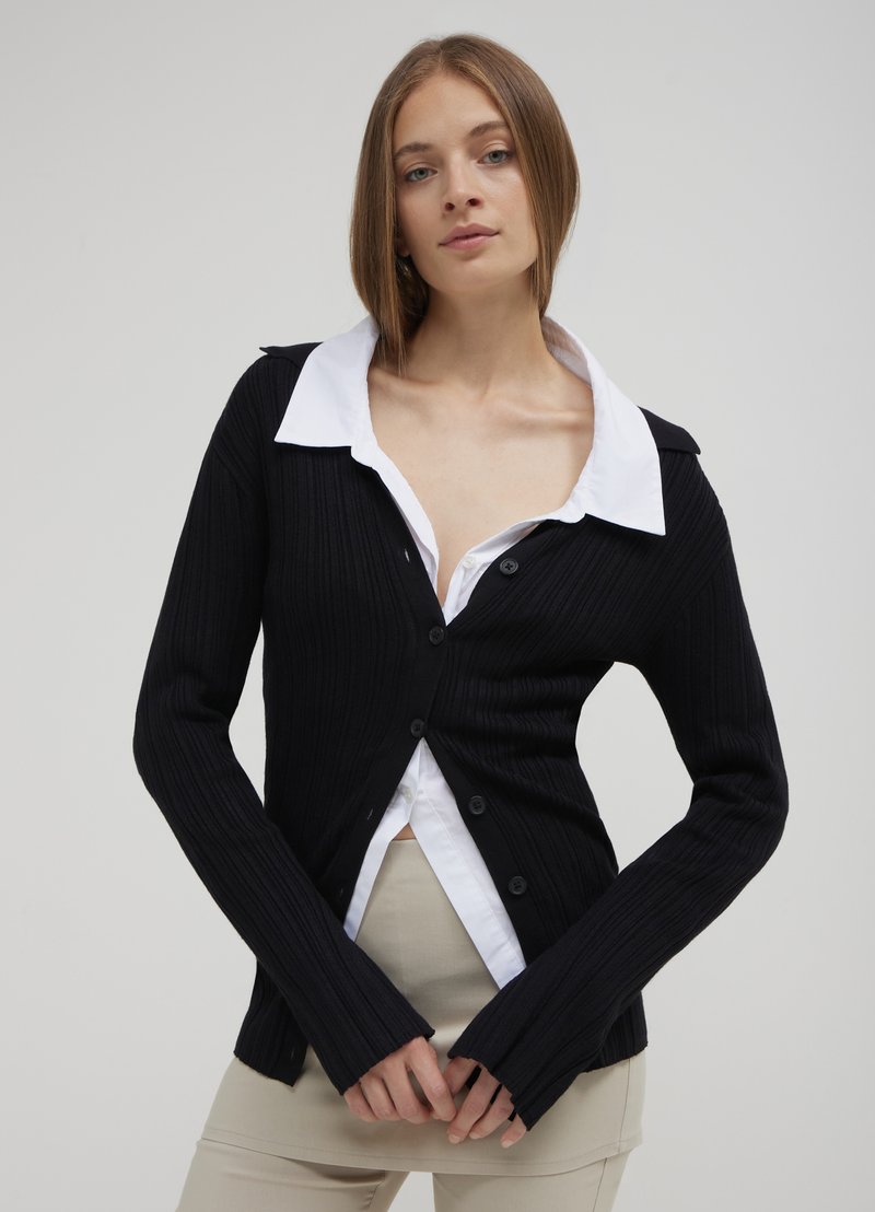 Calliope Strickjacke - noir