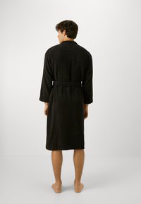 Jack & Jones JACSOLID BATHROBE - Peignoir - black