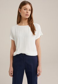 WE Fashion T-shirt con stampa - white