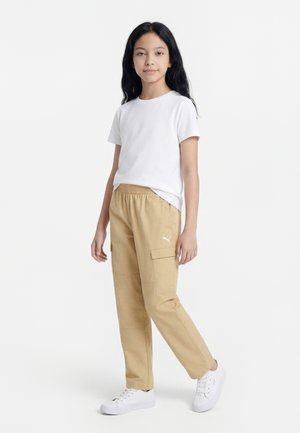 Puma WARDROBE ESS RELAXED CARGO - Friluftsbukser - pebble path