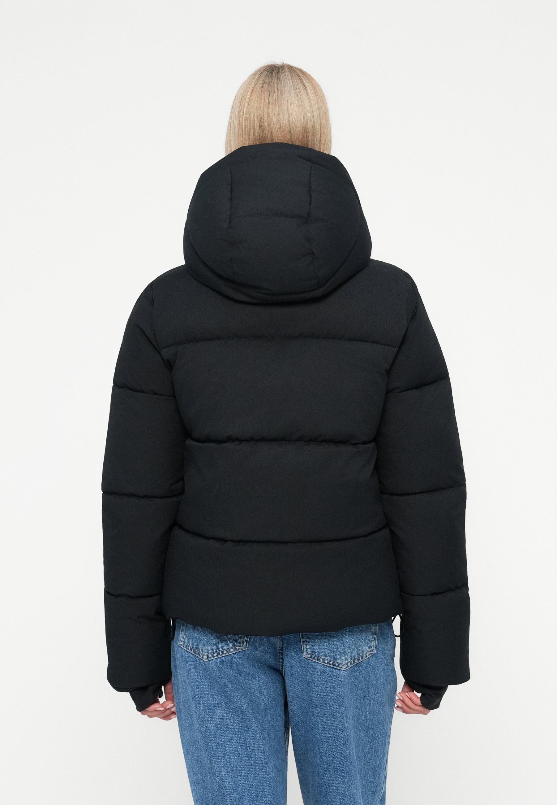 Hollister Co. PUFFER - Winter jacket - black - Zalando.co.uk