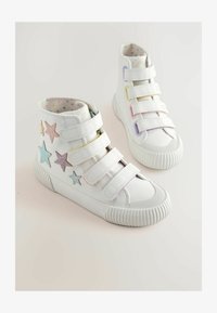 Non sélectionné, white glitter stars