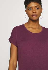ONLY MOSTER O-NECK - Blusa - zinfandel