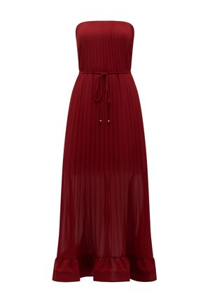 Forever New PETUNIA OFF BODY PLEATED MAXI - Cocktail dress / Party dress - imperial port