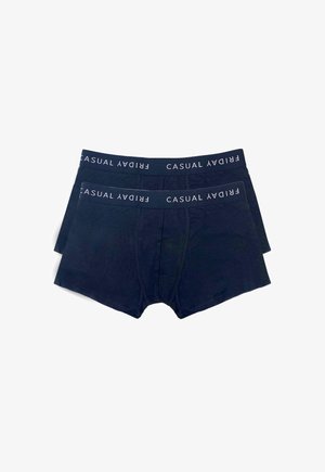 Casual Friday, 2ER STÜCK PACK STRETCH BASIC UNTERWÄSCHE - Trunks - navy