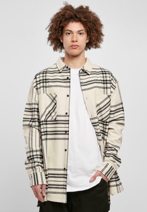 Urban Classics LONG OVERSIZED CHECKED SUMMIT  - Camisa - softseagrass