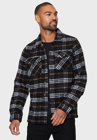 Threadbare - CHRISTOPHER LUXE - Overhemd - black check Miniatuurafbeelding 1