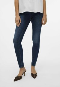Vero Moda - SKINNY FIT - Jeans Skinny Fit - dark blue denim Thumbnail Image 1