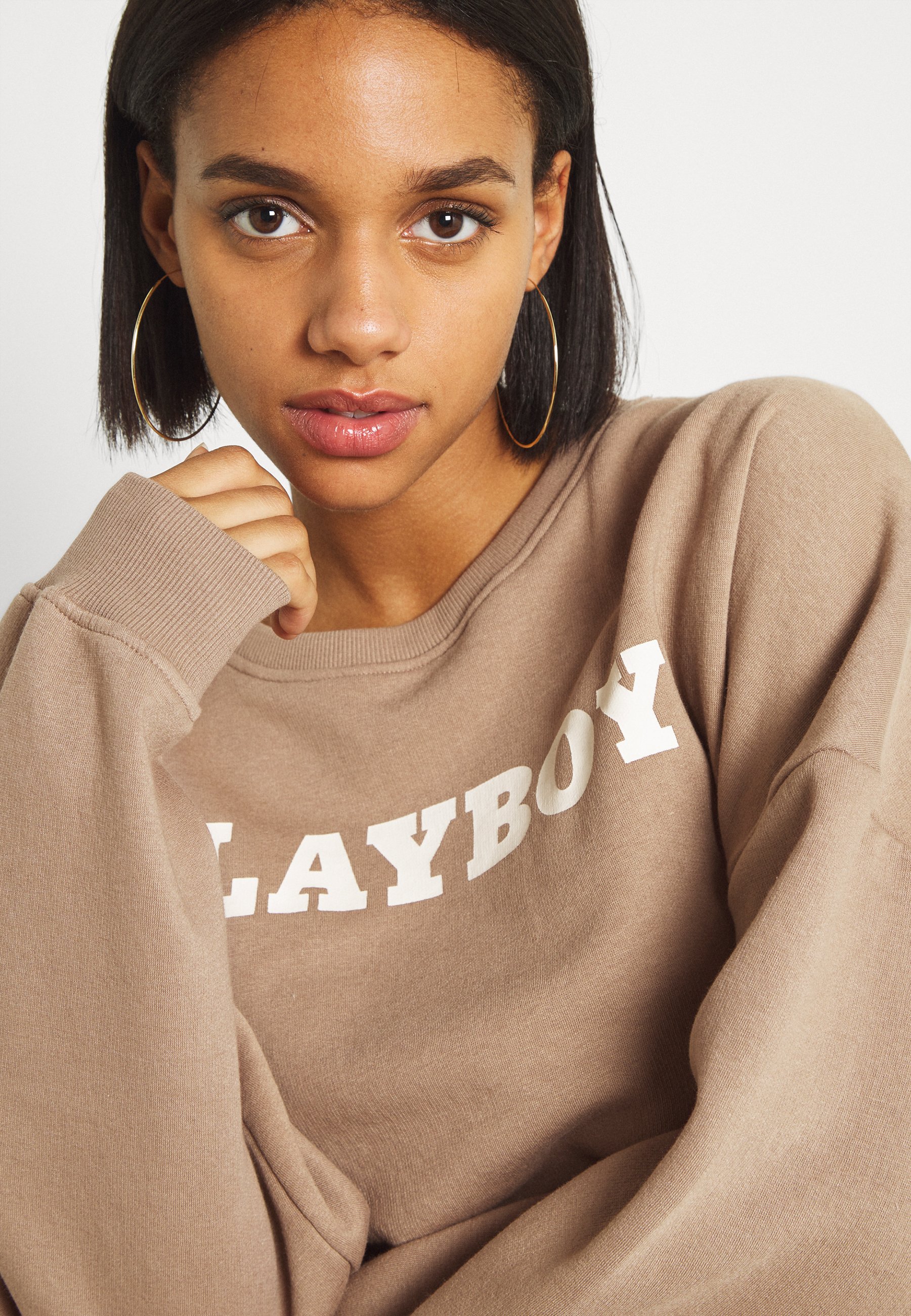 Women PLAYBOY LOGO CROP - Sweatshirt Women PLAYBOY LOGO CROP - Sweatshirt