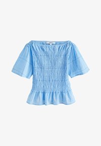 Pasirinkta, blue broderie