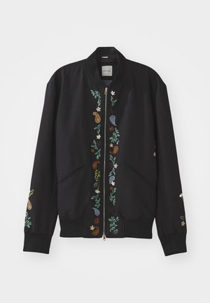 Paul Smith REGULAR FIT JACKET - Giubbotto Bomber - black