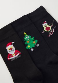 Jack & Jones JACXMAS SOCKS GIFTBOX - Sokken - sky captain/black/dark navy/gray/forest river