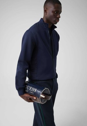Guess, SWEATSHIRT MIT DURCHGEHENDEM REISSVERSCHLUSS - Sweat zippé - dunkelblau