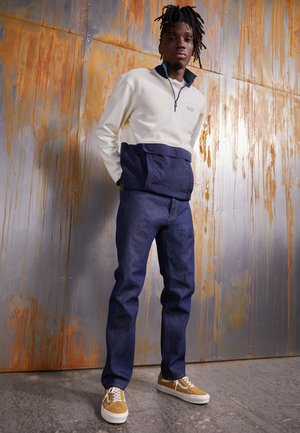 Jeans straight leg - dark-blue denim