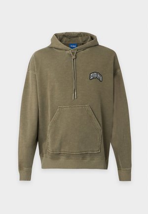 HUGO, NUCAROO - Sweat à capuche - khaki