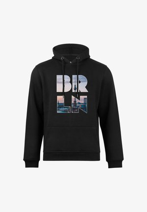 Cotton Prime, SKYLINE BERLIN - WELTENBUMMLER KOLLEKTION - Hoodie - schwarz