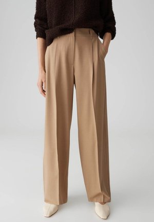 MID BARREL FIT - Stoffhose - salted caramel