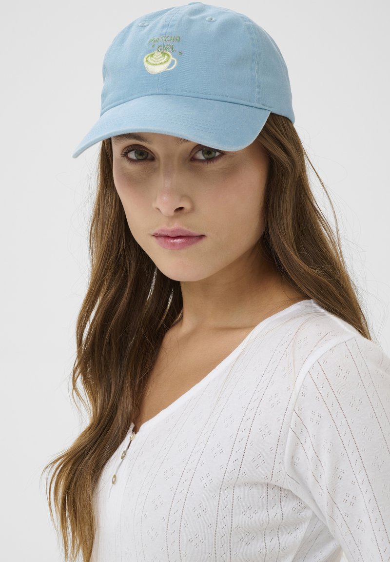 Bagatelle St. Tropez  Light Blue Baseball Cap Thank you to all our team for this amazing winter season  main image 4