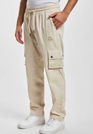 DEF ALICE - Oldalzsebes nadrágok - beige