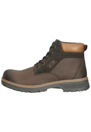 Plateaustiefelette - dark brown c