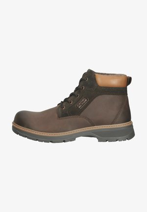 camel active Platform ankle boots - dark brown c