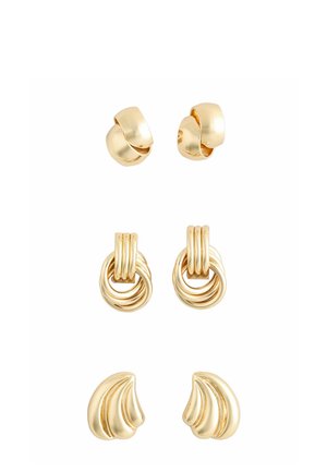 Next, KNOT STUD EARRINGS 3 PACK . - Ohrringe - gold tone