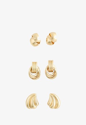 Next, KNOT STUD EARRINGS 3 PACK . - Ohrringe - gold tone