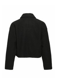 VILA Flīsa jaka - black